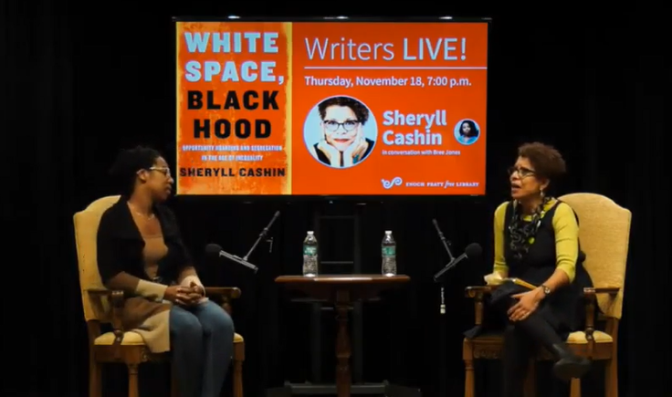 WATCH: Author Sheryll Cashin and OSI Fellow Bree Jones at the Pratt