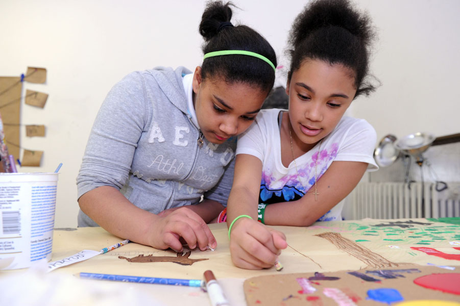 Kiyia Johnson and Ebony Gray